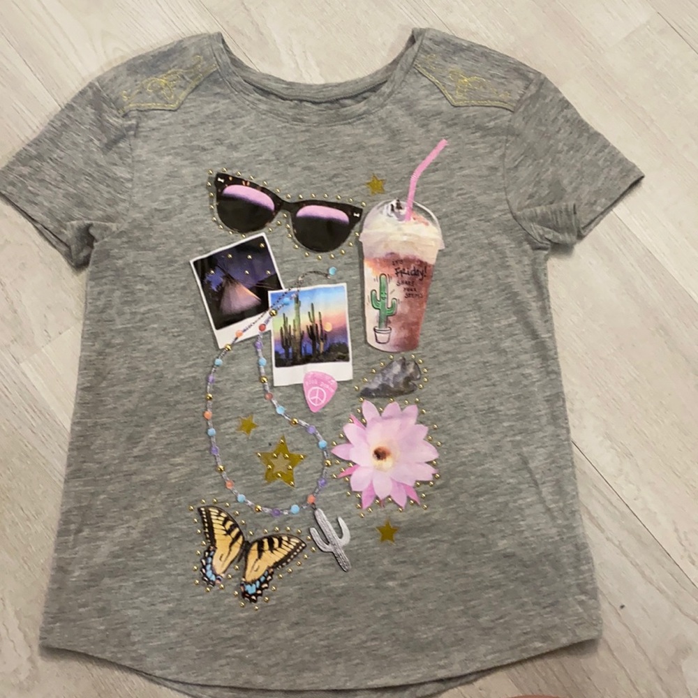 Justice Gray Graphic T Shirt